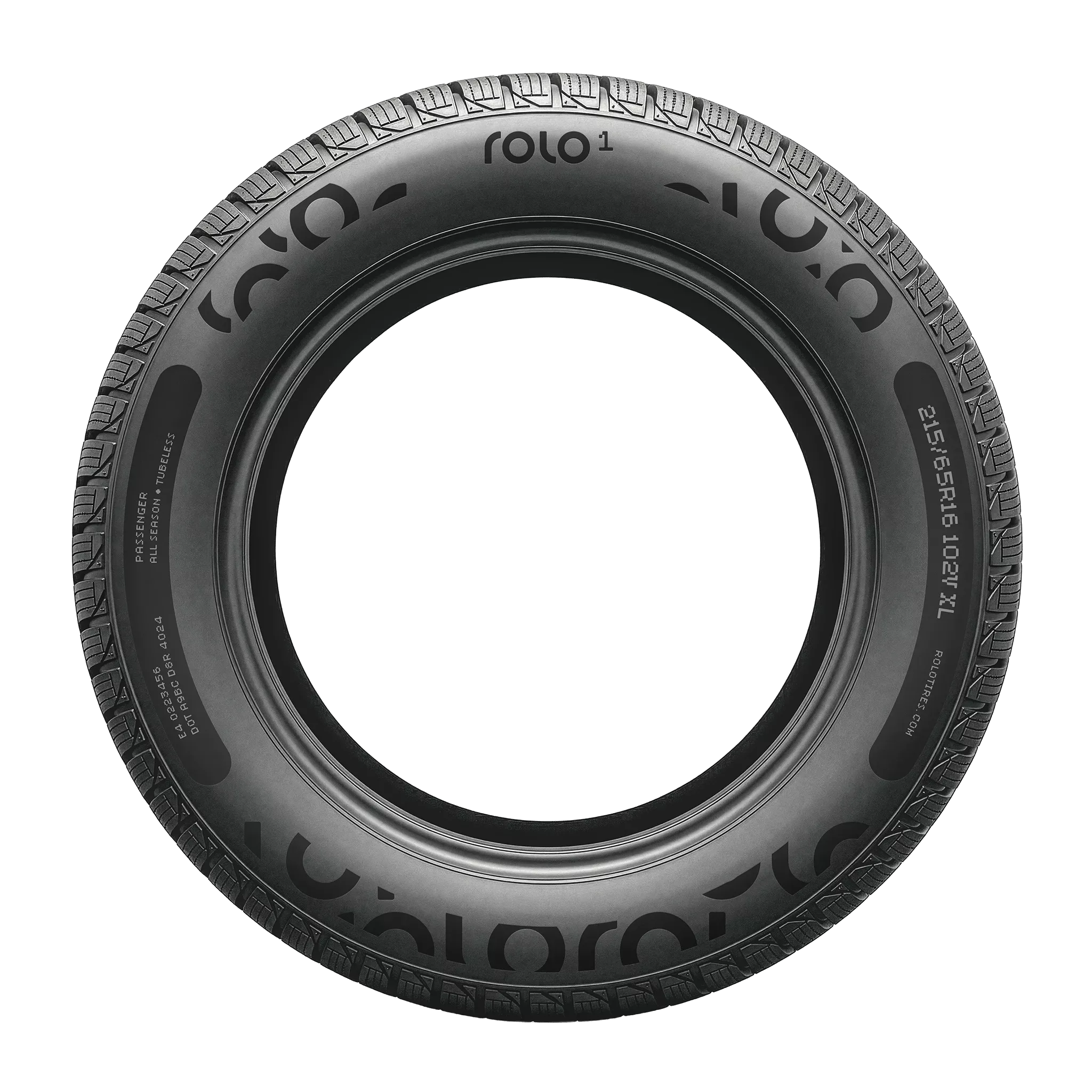 Close-up of the Rolo tire ring