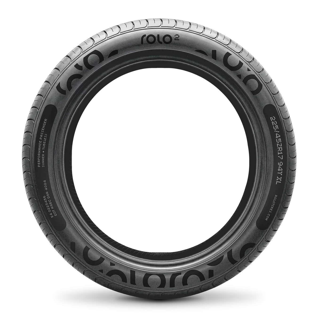 Rolo 2 tire hero — dark