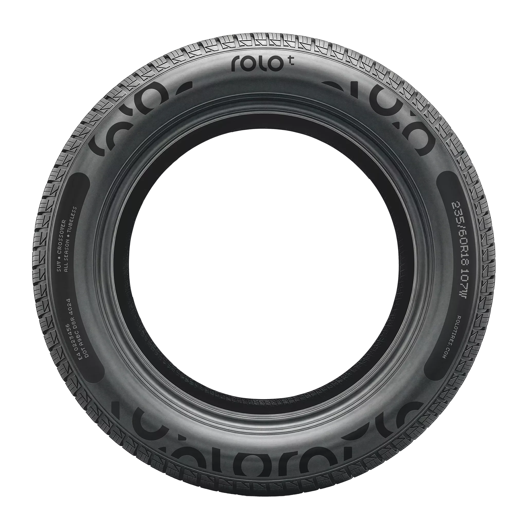 Close-up of the Rolo RT All Season tyre ring